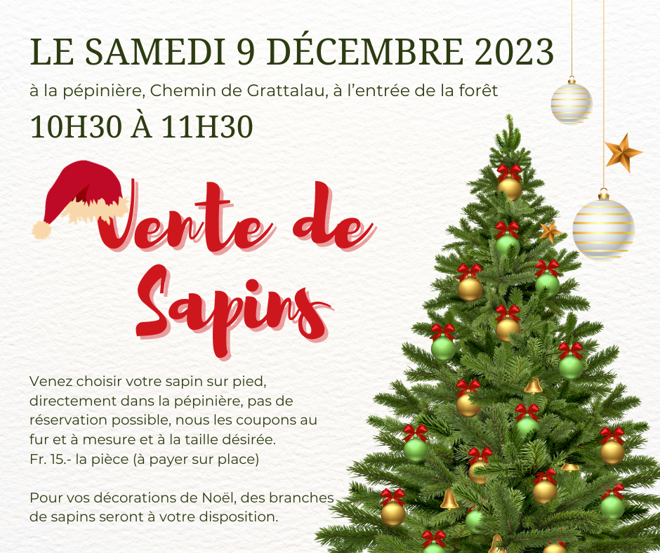 Vente De Sapins